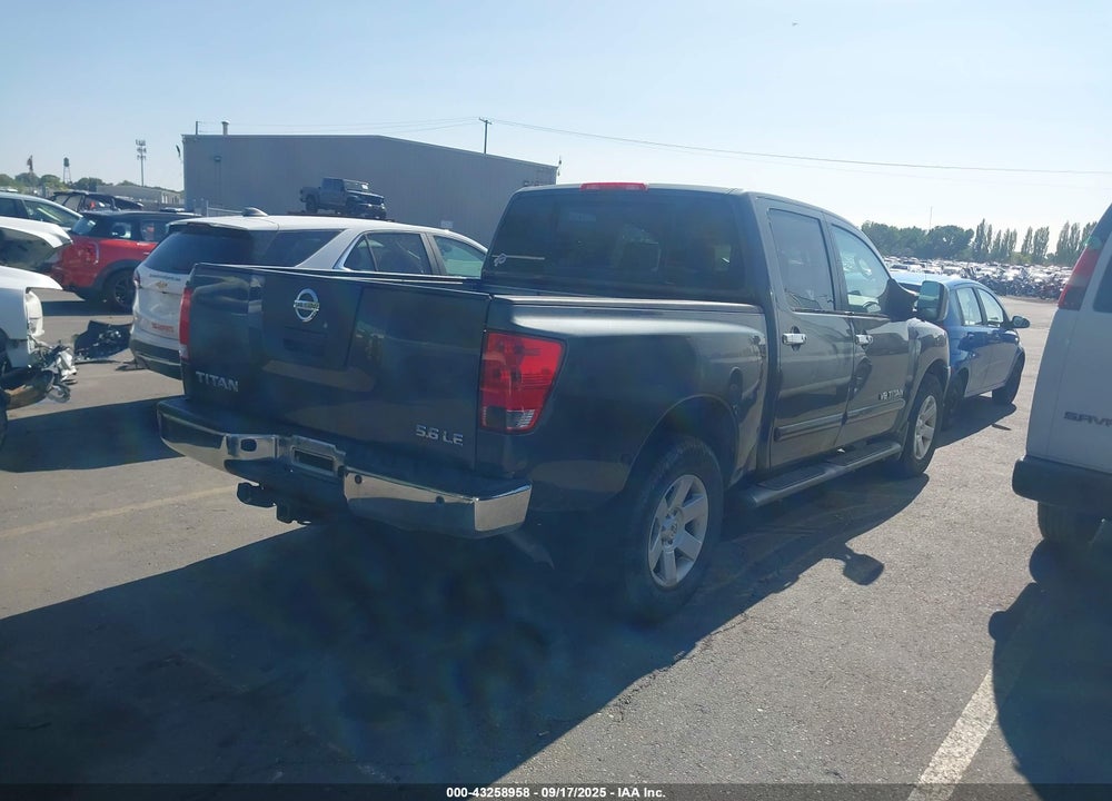 2006 NISSAN TITAN LE VIN: 1N6AA07B36N535728