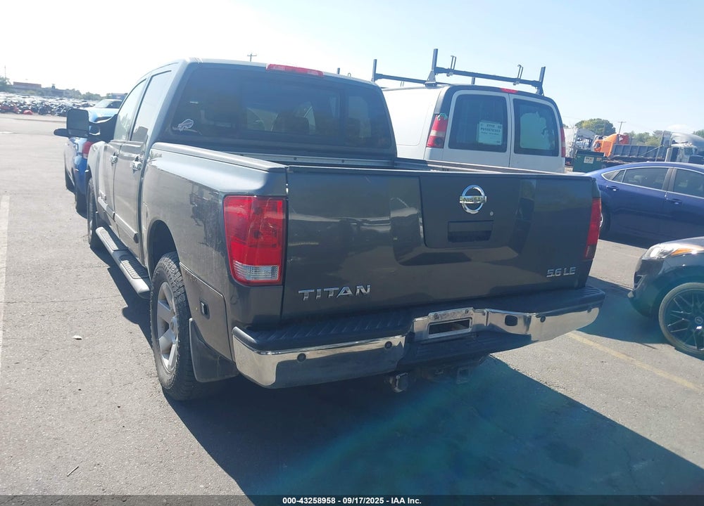 2006 NISSAN TITAN LE VIN: 1N6AA07B36N535728