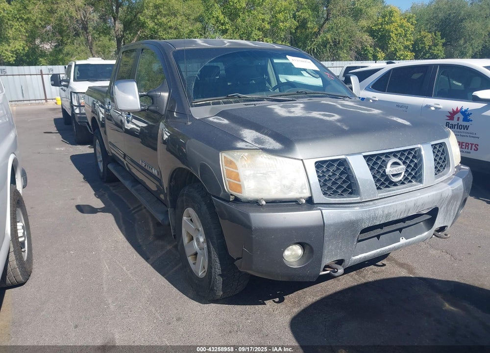 2006 NISSAN TITAN LE VIN: 1N6AA07B36N535728
