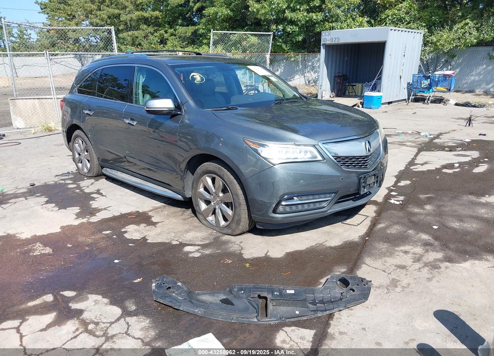 2014 ACURA MDX ADVANCE PKG W/ENTERTAINMENT PKG VIN: 5FRYD3H89EB008544