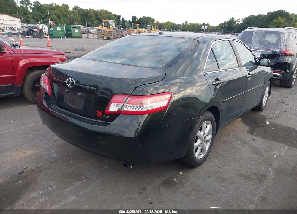 2011 TOYOTA CAMRY LE VIN: 4T1BF3EK0BU661845
