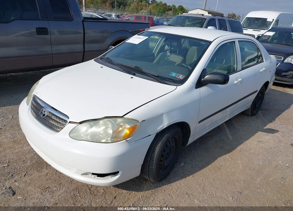 2007 TOYOTA COROLLA VIN: JTDBR32E570126793