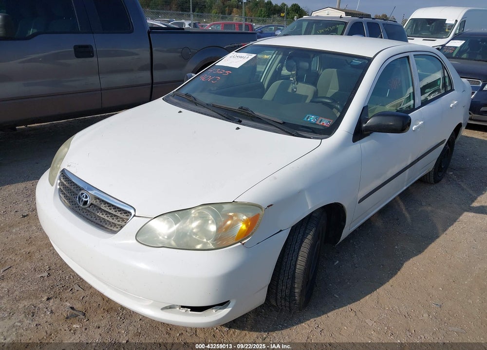 2007 TOYOTA COROLLA VIN: JTDBR32E570126793