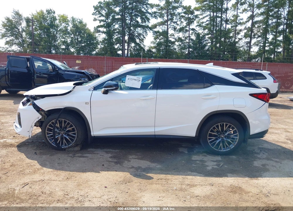 2022 LEXUS RX 350 F SPORT HANDLING VIN: 2T2YZMDA2NC359460
