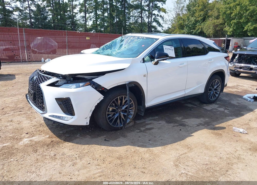 2022 LEXUS RX 350 F SPORT HANDLING VIN: 2T2YZMDA2NC359460