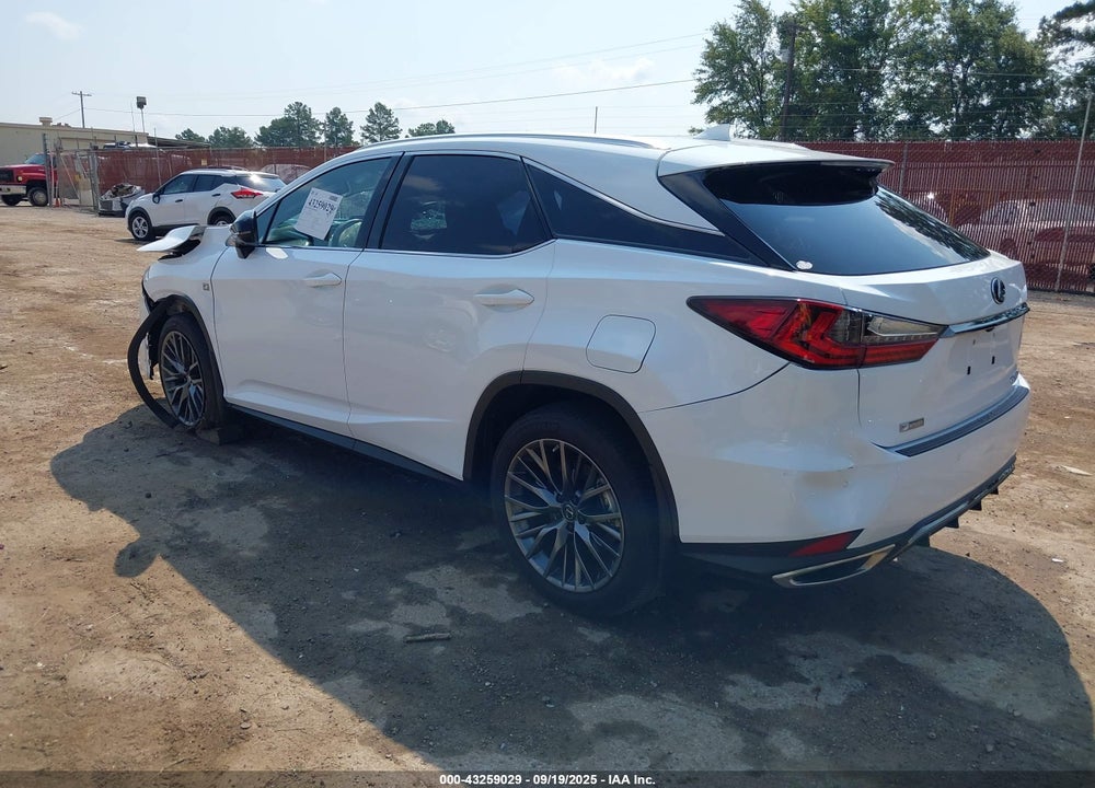 2022 LEXUS RX 350 F SPORT HANDLING VIN: 2T2YZMDA2NC359460