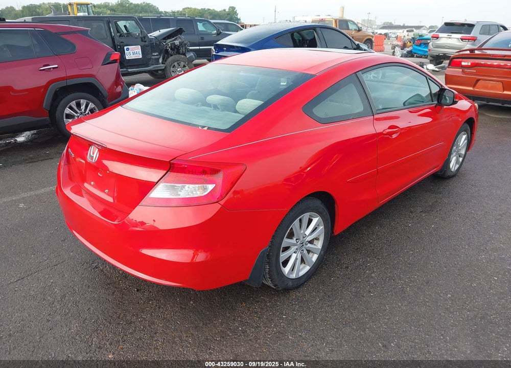 2012 HONDA CIVIC EX VIN: 2HGFG3B89CH555217