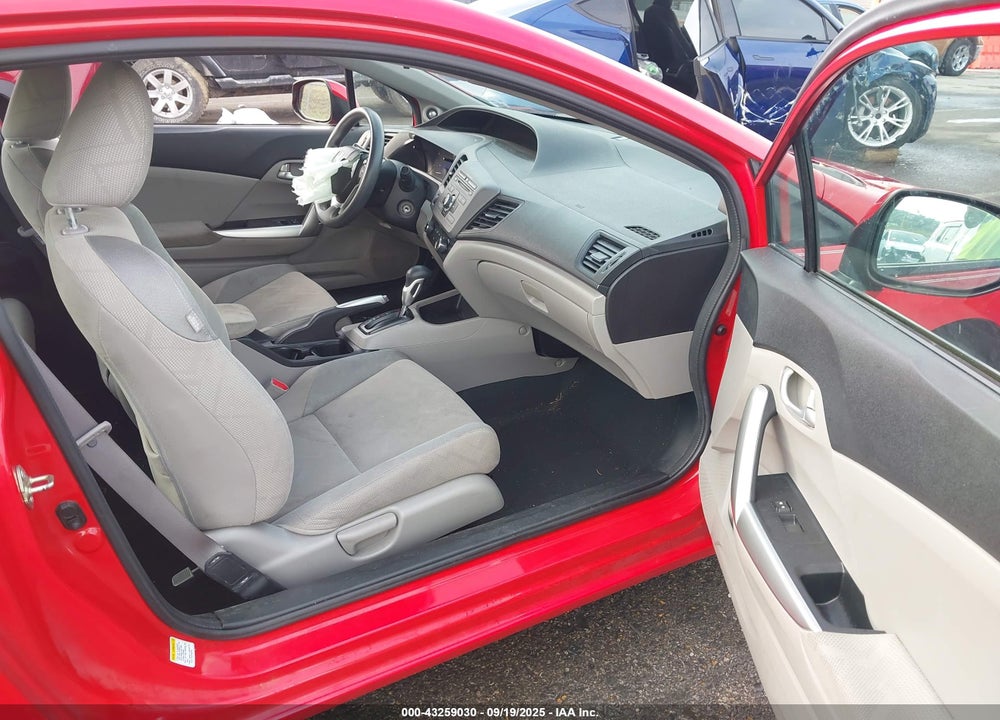 2012 HONDA CIVIC EX VIN: 2HGFG3B89CH555217