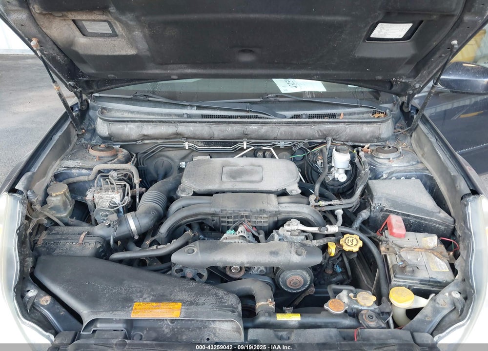 2012 SUBARU LEGACY VIN: 4S3BMBK60C3041273
