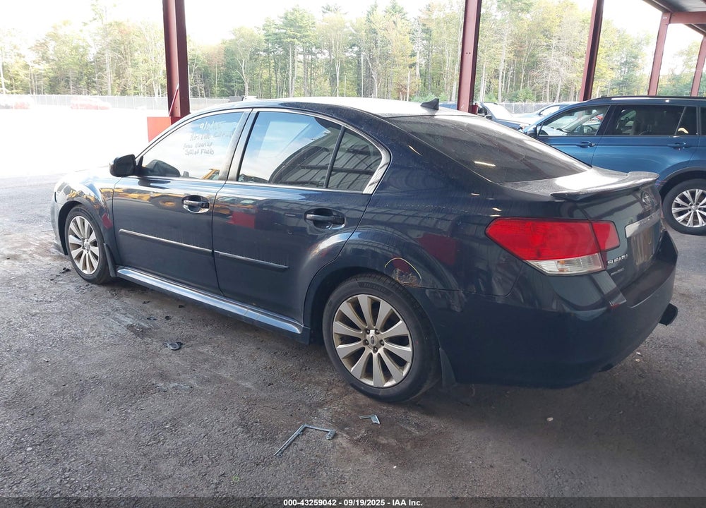 2012 SUBARU LEGACY VIN: 4S3BMBK60C3041273