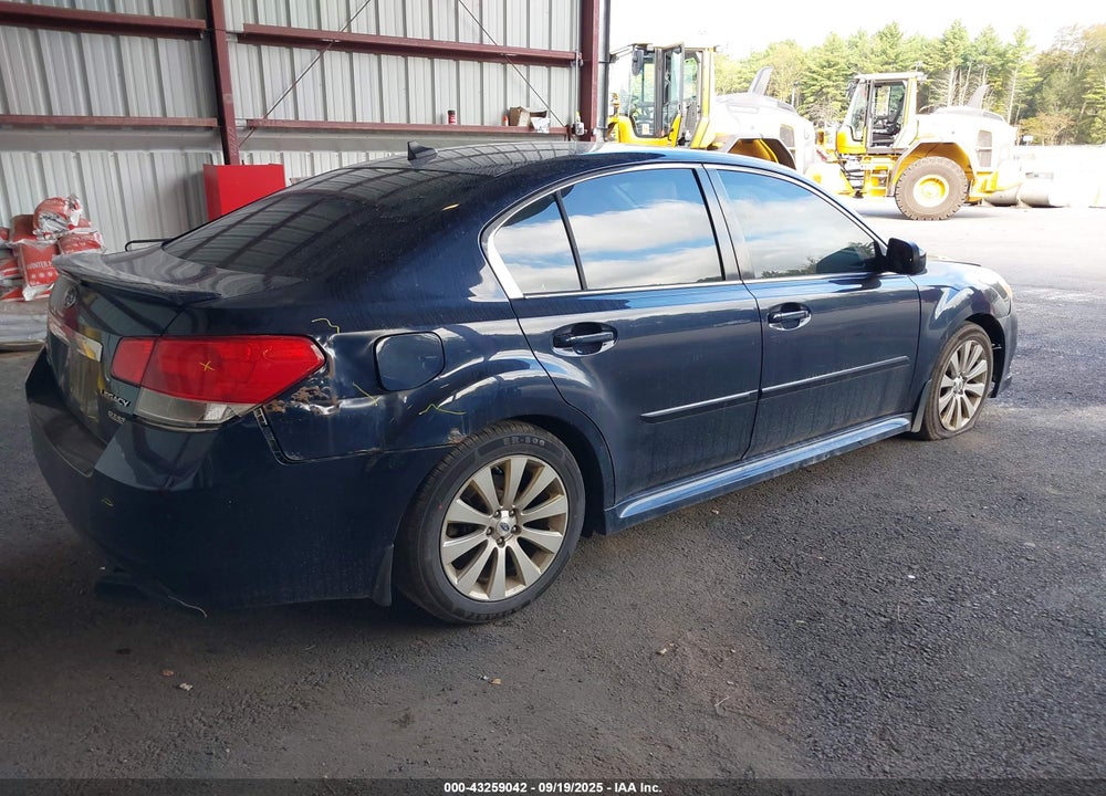 2012 SUBARU LEGACY VIN: 4S3BMBK60C3041273