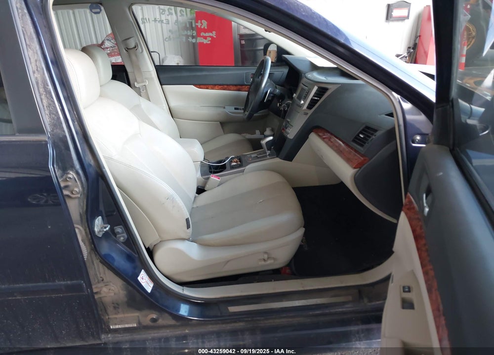 2012 SUBARU LEGACY VIN: 4S3BMBK60C3041273