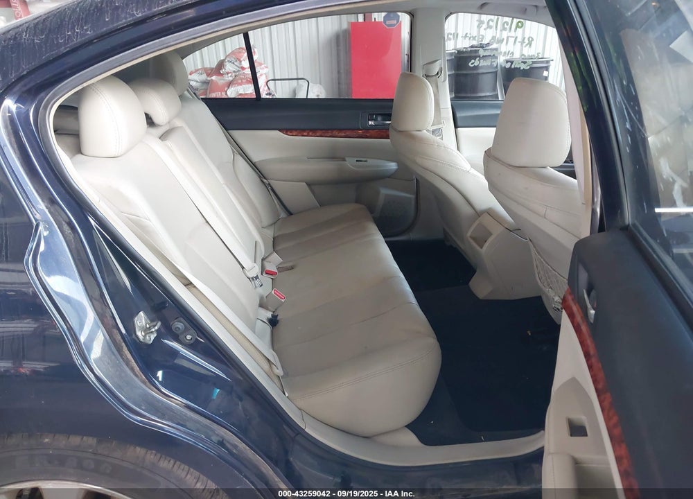 2012 SUBARU LEGACY VIN: 4S3BMBK60C3041273