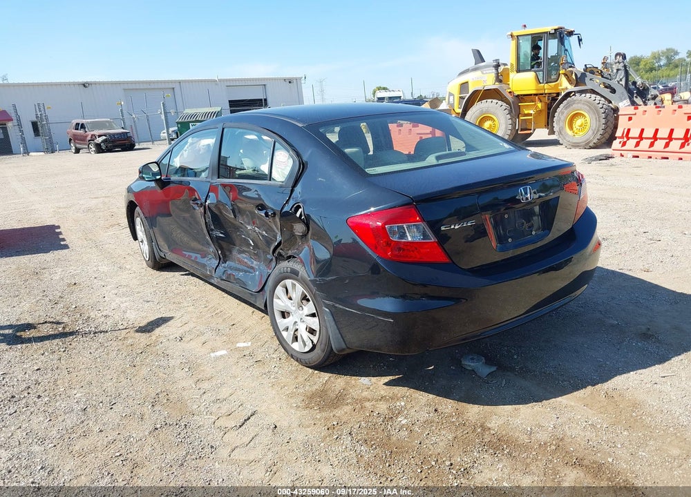 2012 HONDA CIVIC VIN: 19XFB2F52CE093943
