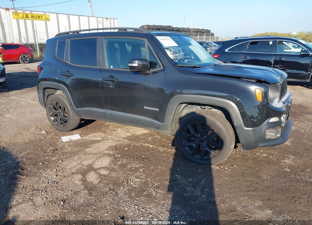 2016 JEEP RENEGADE JUSTICE VIN: ZACCJBBT3GPD24867