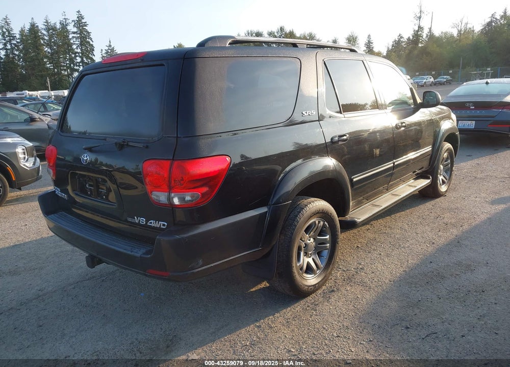 2007 TOYOTA SEQUOIA VIN: 5TDBT44A47S292530