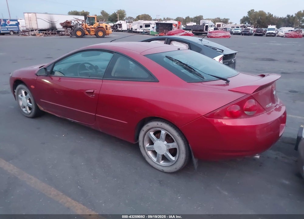 2000 MERCURY COUGAR V6 VIN: 1ZWHT61L7Y5613665