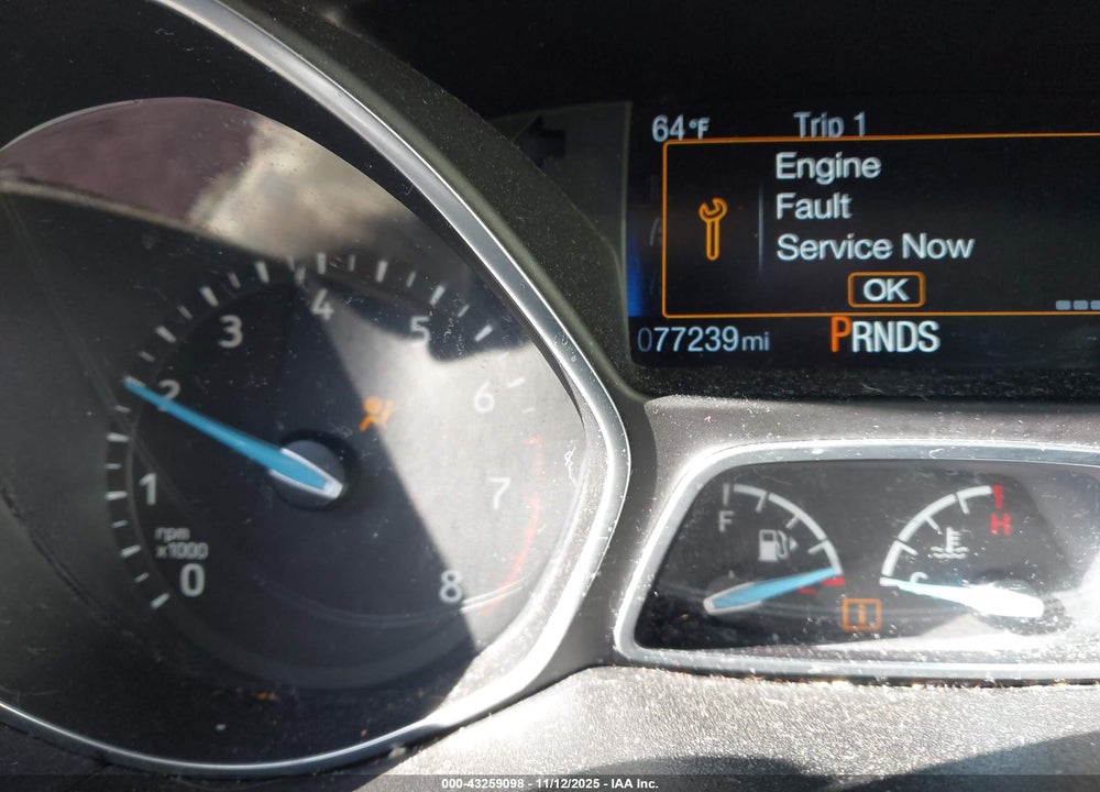 2017 FORD FOCUS SEL VIN: 1FADP3H22HL339086