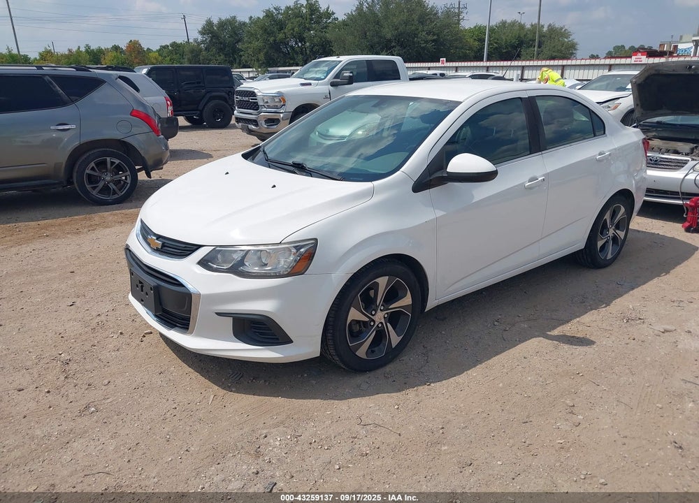 2017 CHEVROLET SONIC VIN: 1G1JF5SB7H4139201