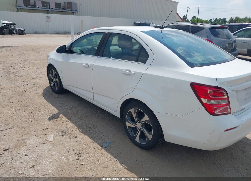 2017 CHEVROLET SONIC VIN: 1G1JF5SB7H4139201