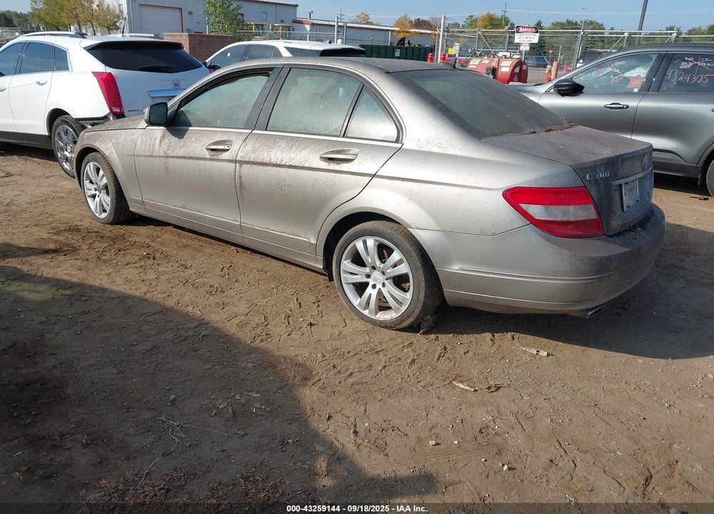 2008 MERCEDES-BENZ C 300 LUXURY 4MATIC VIN: WDDGF81X48F151719