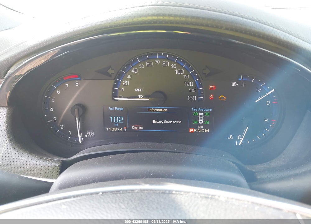 2015 CADILLAC XTS VIN: 2G61M5S36F9112591