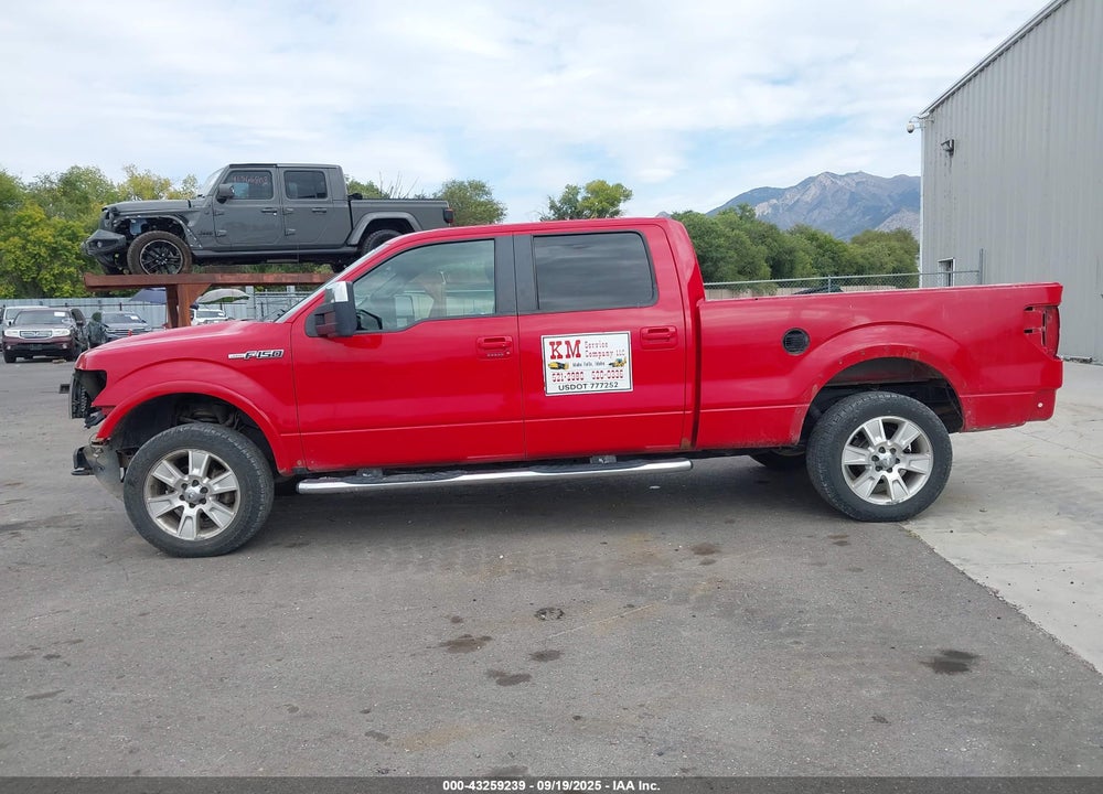 2009 FORD F-150 FX4/KING RANCH/LARIAT/PLATINUM/XL/XLT VIN: 1FTPW14V29FA62969