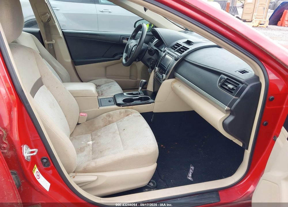 2012 TOYOTA CAMRY VIN: 4T4BF1FK7CR202922