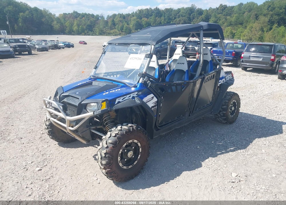 2011 POLARIS RANGER RZR 4 VIN: 4XAXY76A0BB072749