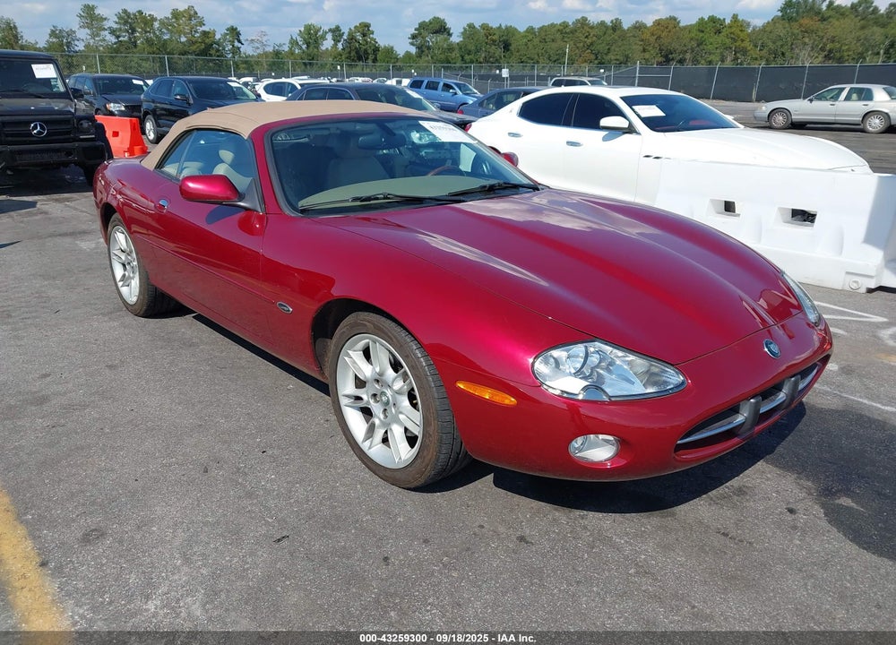 2001 JAGUAR XK8 VIN: SAJDA42C81NA15478