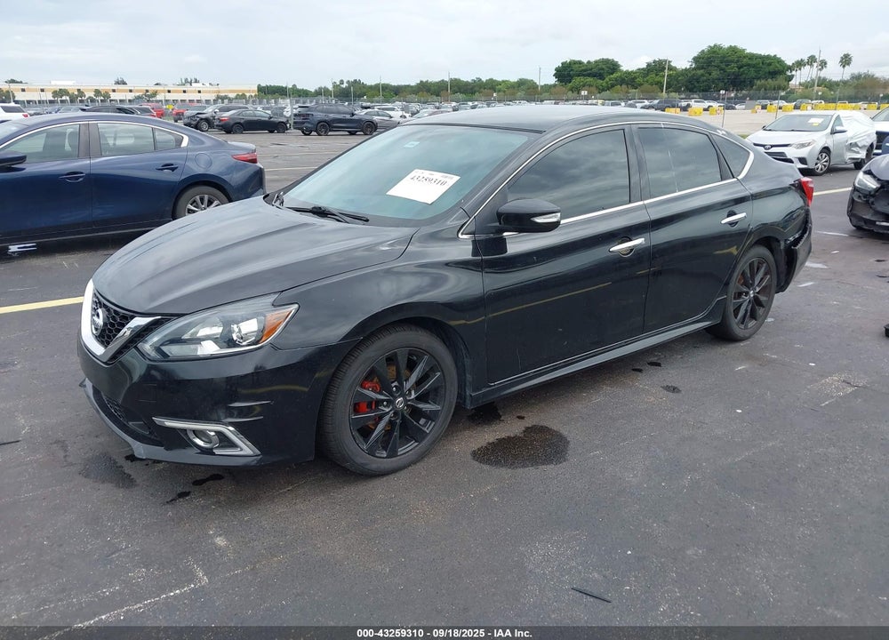 2018 NISSAN SENTRA SR VIN: 3N1AB7AP3JY263886