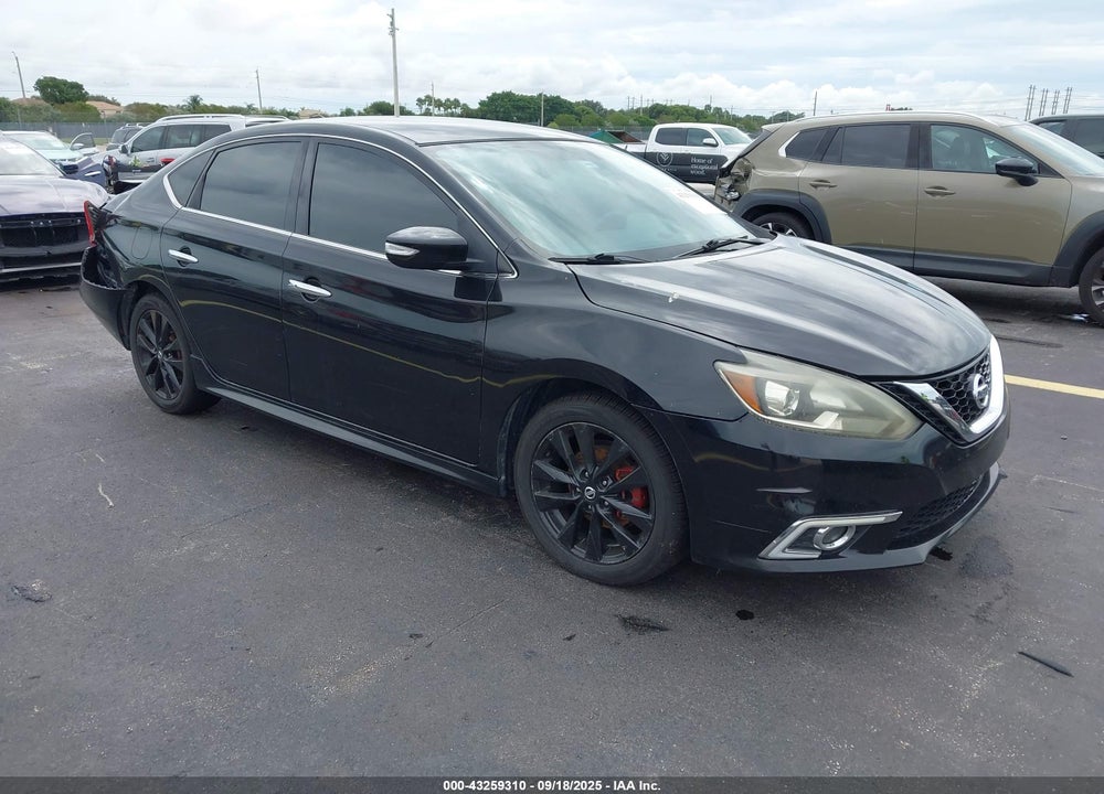 2018 NISSAN SENTRA SR VIN: 3N1AB7AP3JY263886