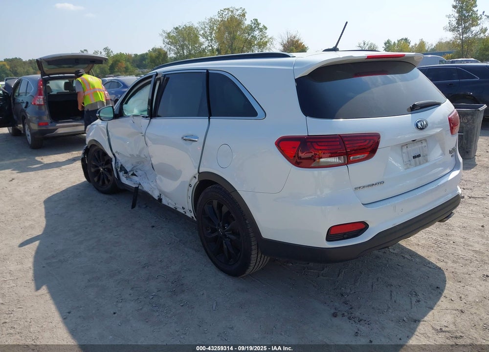 2020 KIA SORENTO 3.3L S VIN: 5XYPG4A57LG693207