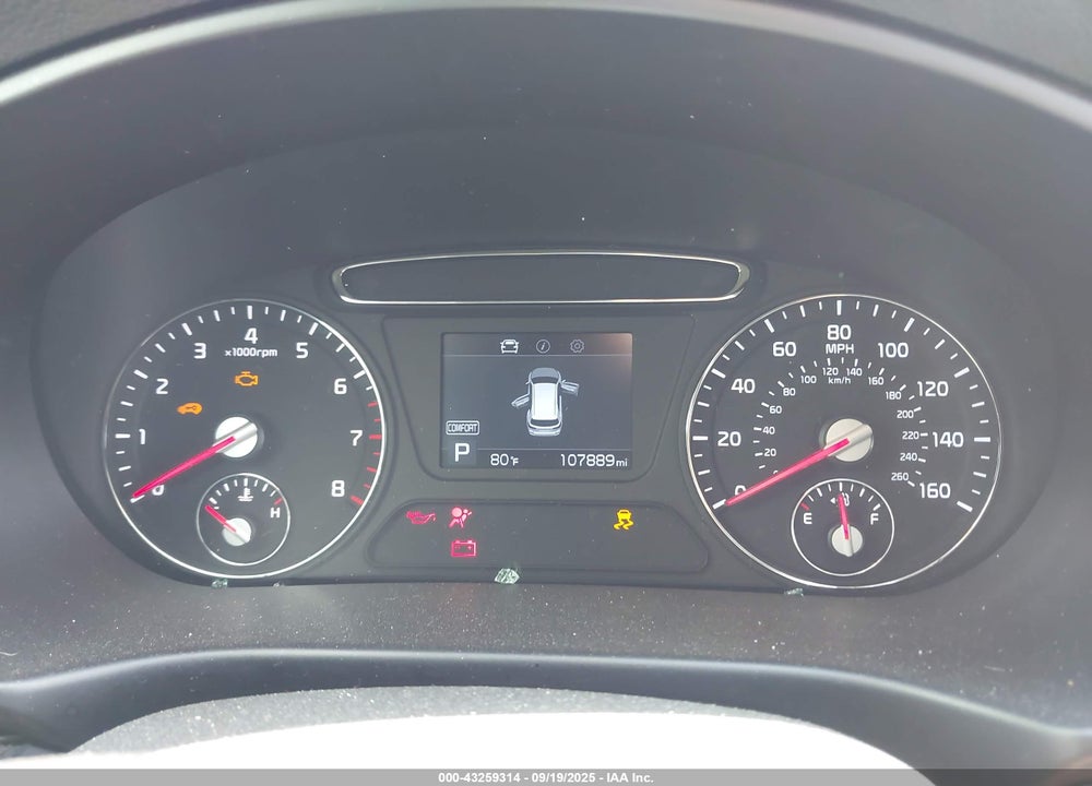 2020 KIA SORENTO 3.3L S VIN: 5XYPG4A57LG693207
