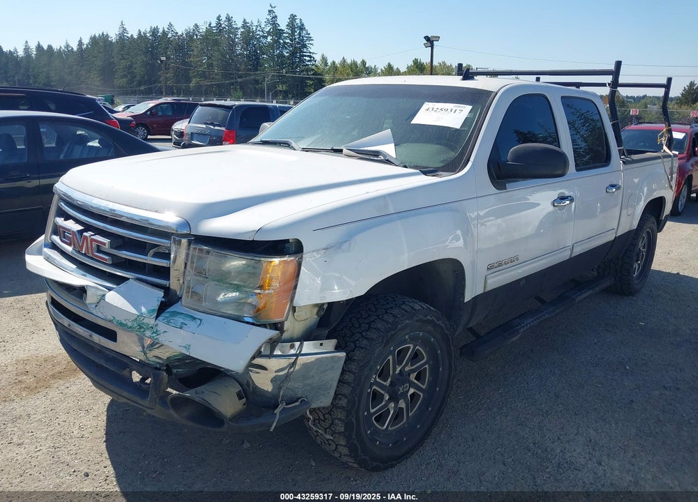 2013 GMC SIERRA 1500 VIN: 3GTP2VE75DG225818