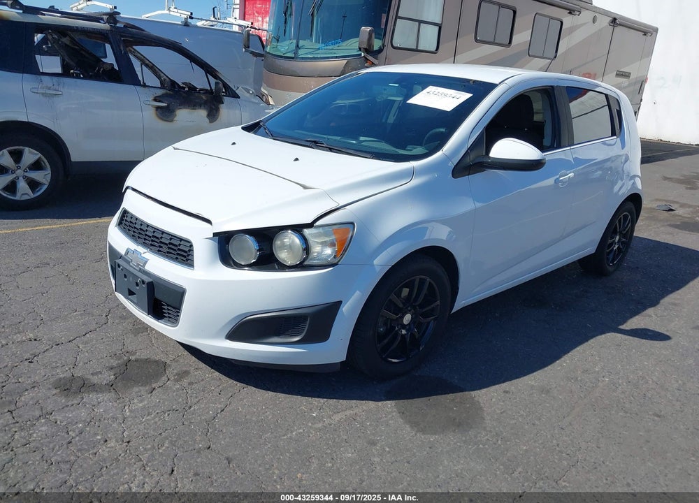 2015 CHEVROLET SONIC LT MANUAL VIN: 1G1JD6SB2F4134741