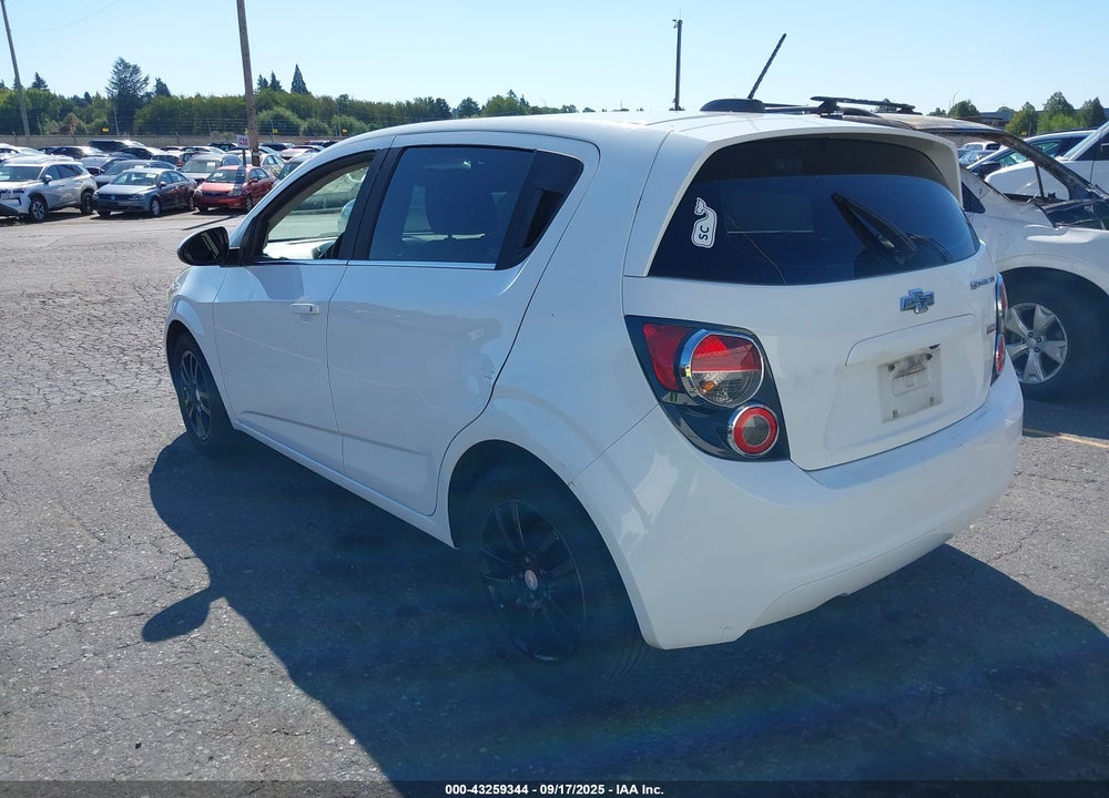 2015 CHEVROLET SONIC LT MANUAL VIN: 1G1JD6SB2F4134741