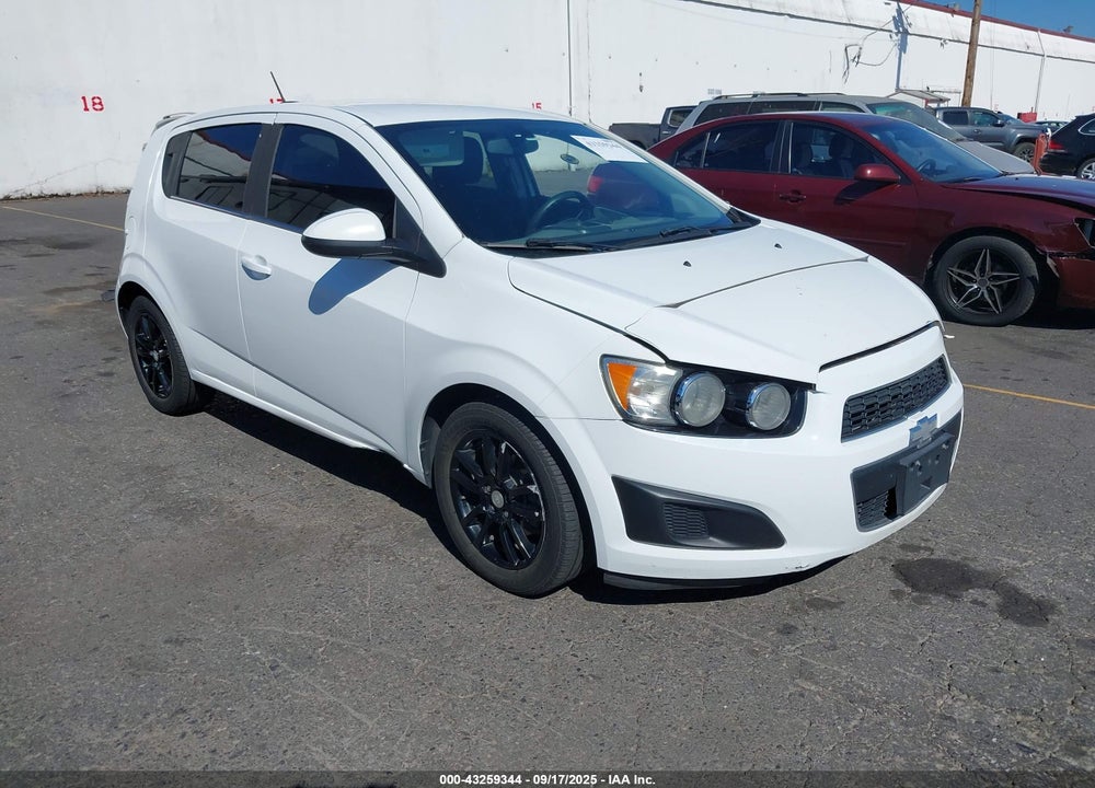 2015 CHEVROLET SONIC LT MANUAL VIN: 1G1JD6SB2F4134741