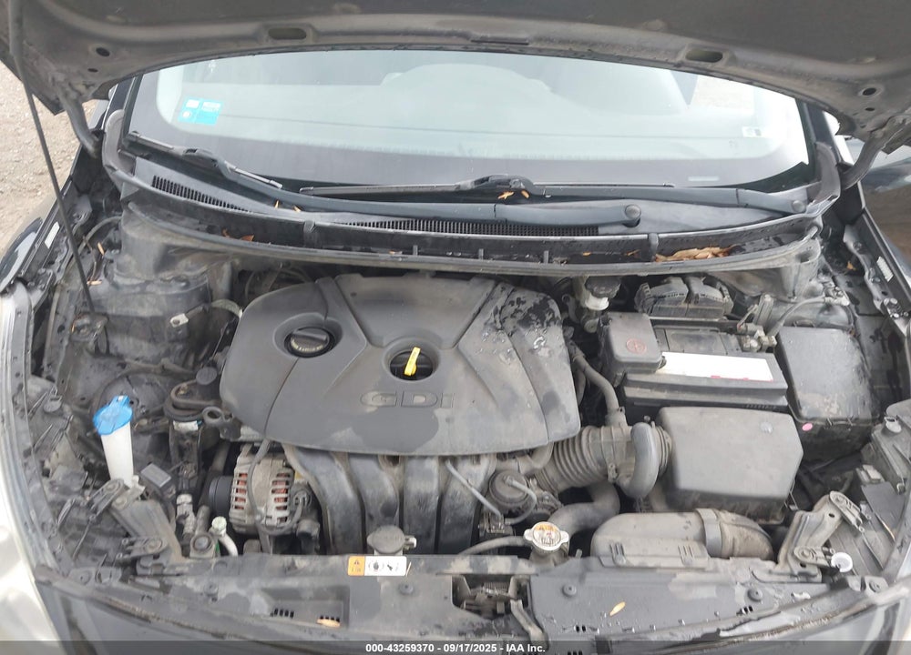 2016 HYUNDAI ELANTRA VIN: KMHD35LH4GU263548