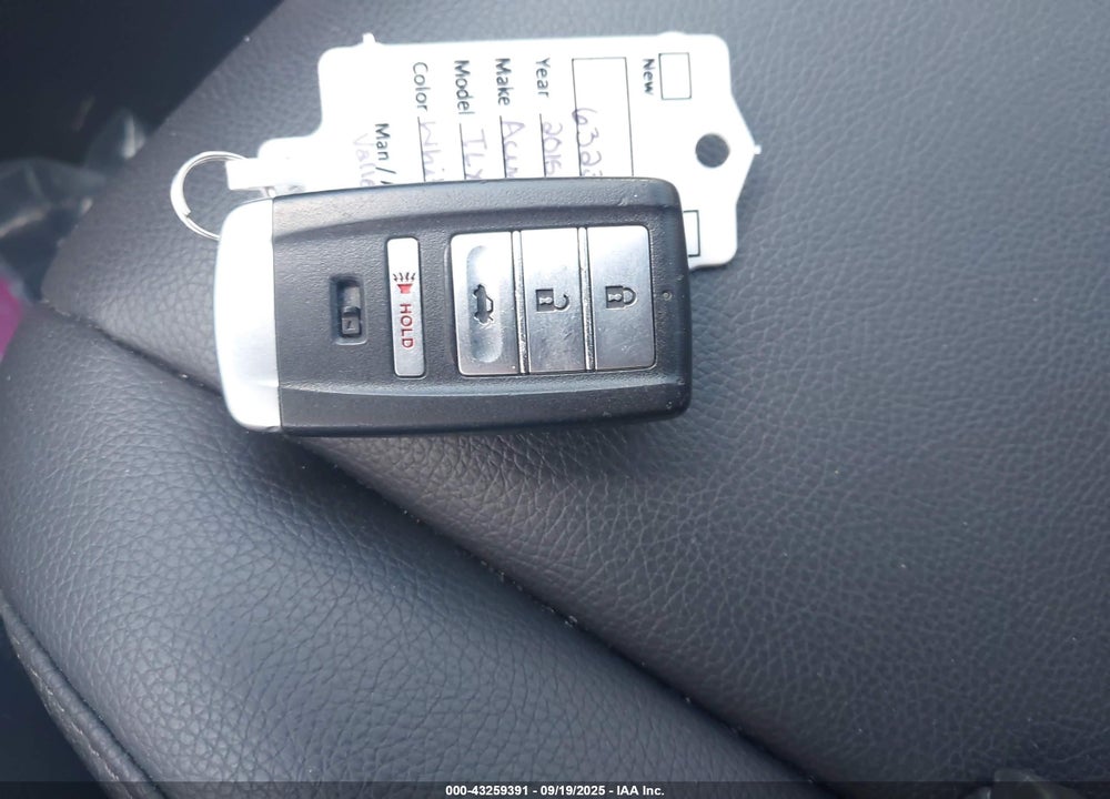 2015 ACURA TLX VIN: 19UUB1F33FA022811
