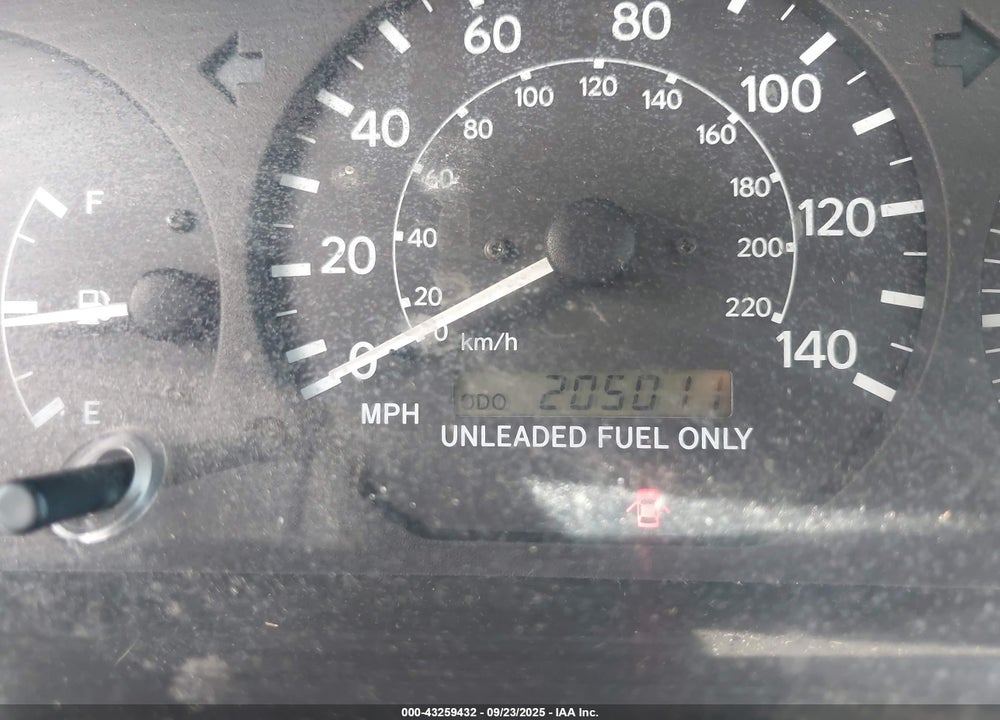 1997 TOYOTA CAMRY LE VIN: 4T1BG22K7VU046175