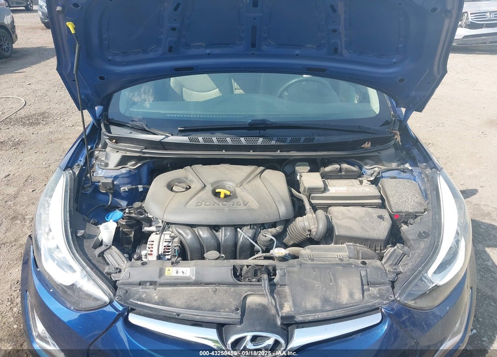 2016 HYUNDAI ELANTRA SE VIN: 5NPDH4AE6GH673366