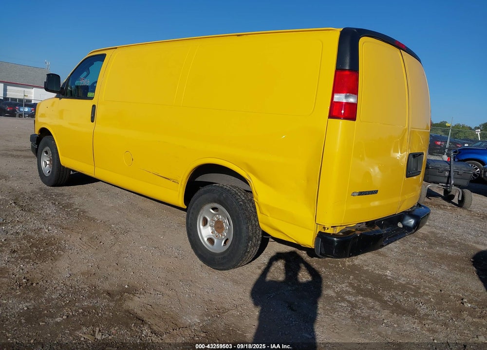 2018 CHEVROLET EXPRESS 2500 WORK VAN VIN: 1GCWGAFG3J1321963