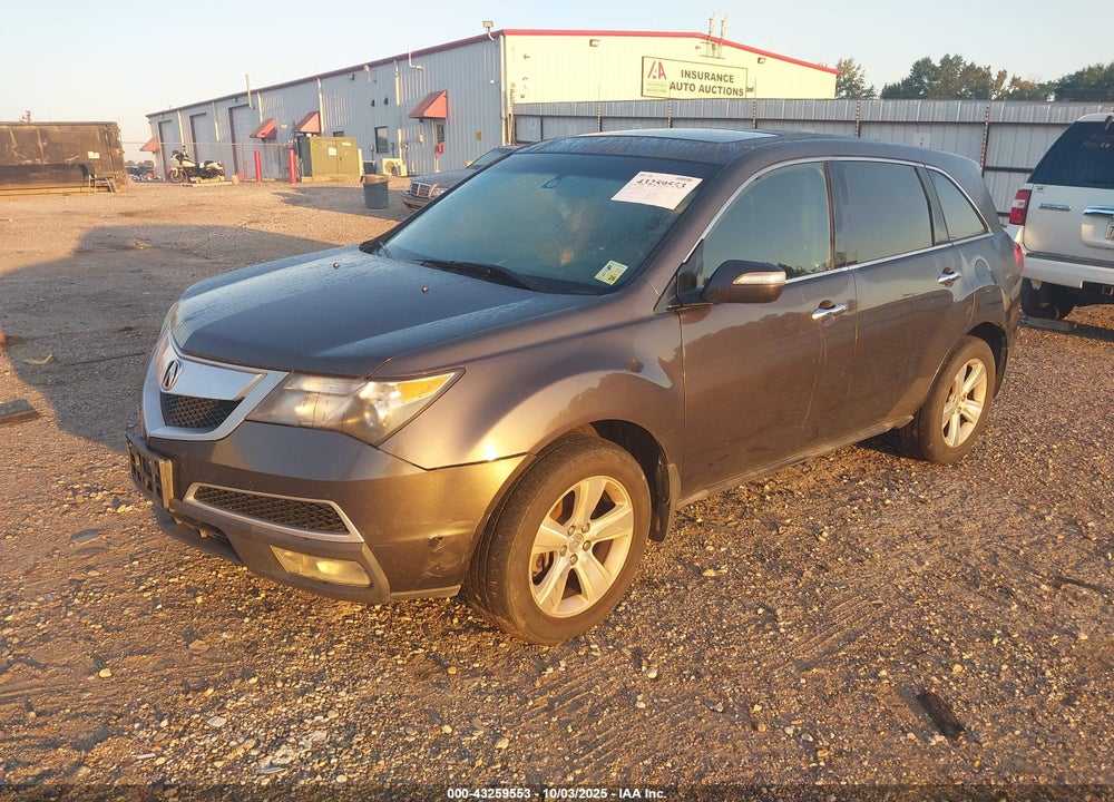 2010 ACURA MDX VIN: 2HNYD2H22AH506705