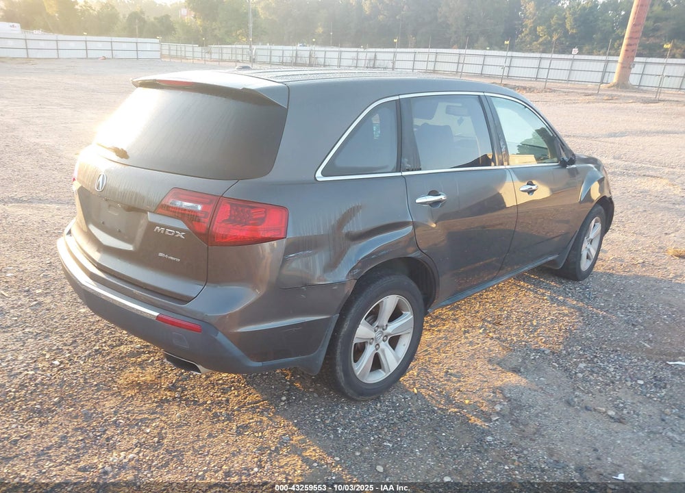 2010 ACURA MDX VIN: 2HNYD2H22AH506705