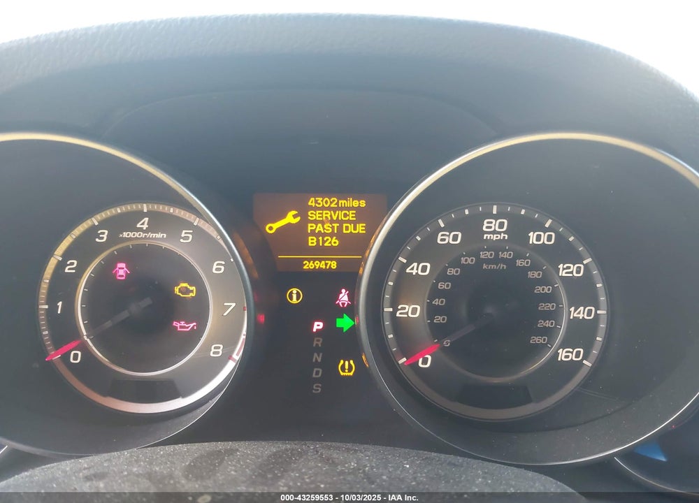 2010 ACURA MDX VIN: 2HNYD2H22AH506705