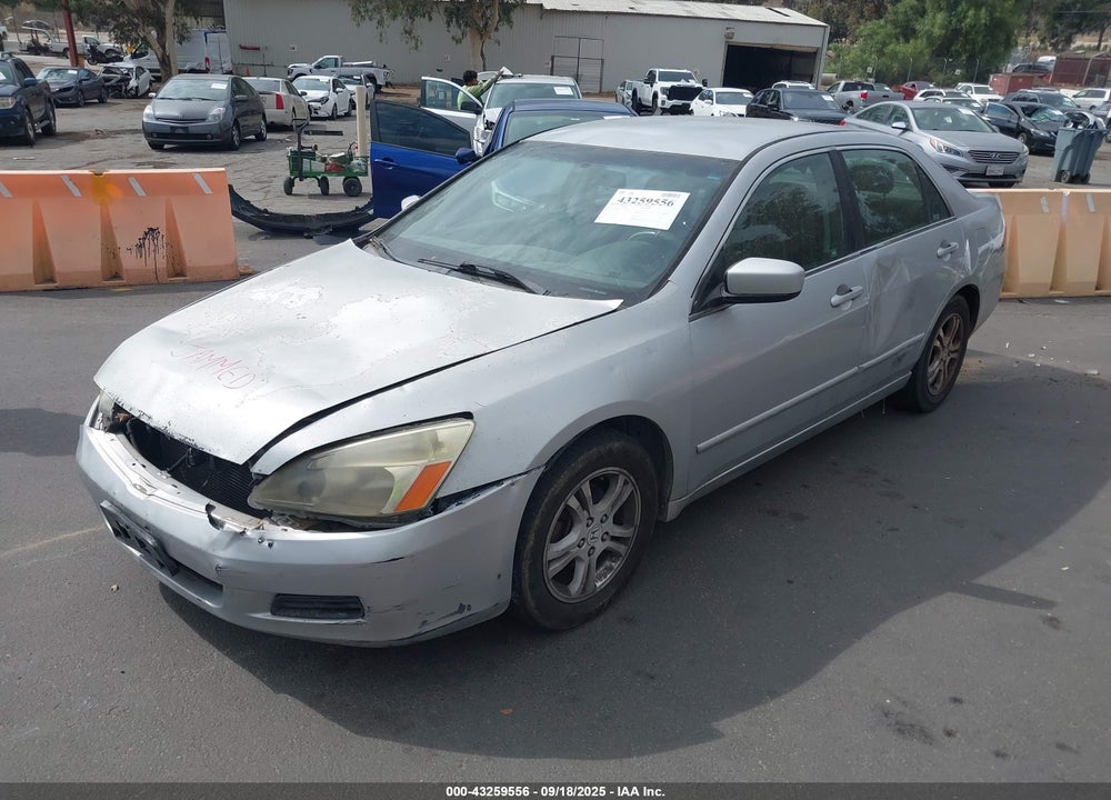 2007 HONDA ACCORD VIN: 1HGCM56317A156019