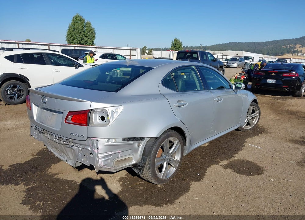 2013 LEXUS IS 250 VIN: JTHBF5C27D5187374