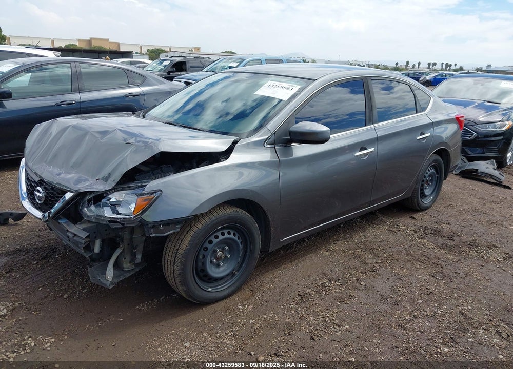 2017 NISSAN SENTRA S VIN: 3N1AB7AP6HY214885