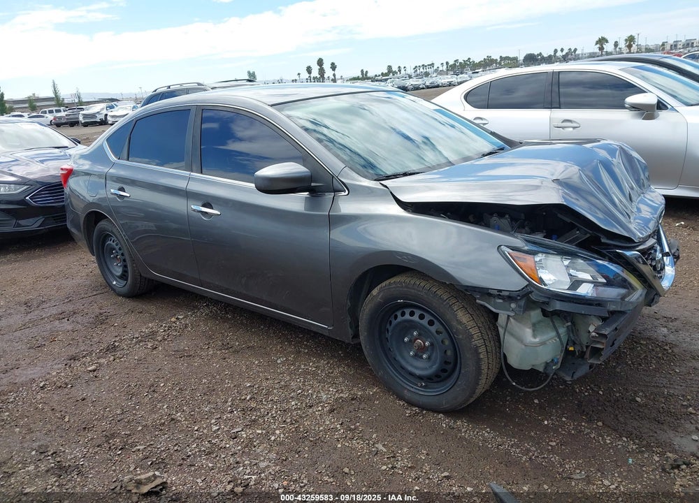 2017 NISSAN SENTRA S VIN: 3N1AB7AP6HY214885